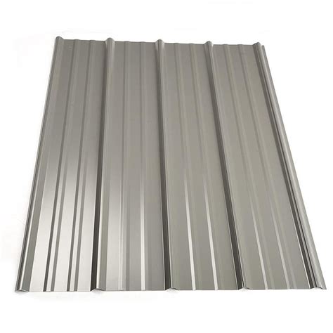 sheet metal for roofing lowes|galvanized metal roofing panels lowe's.